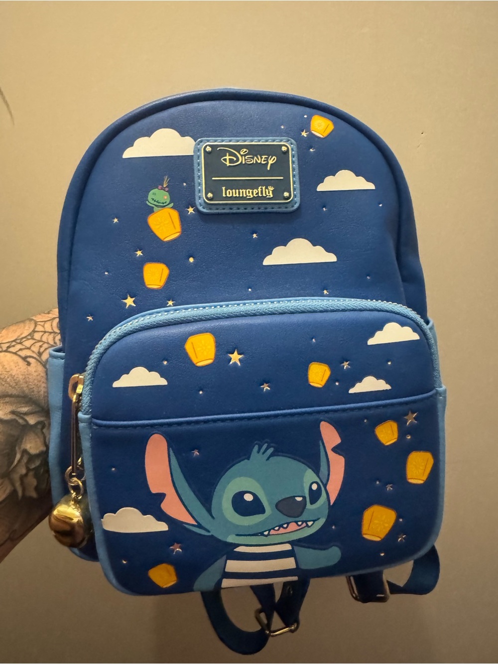 Loungefly Blue Stitch Backpack